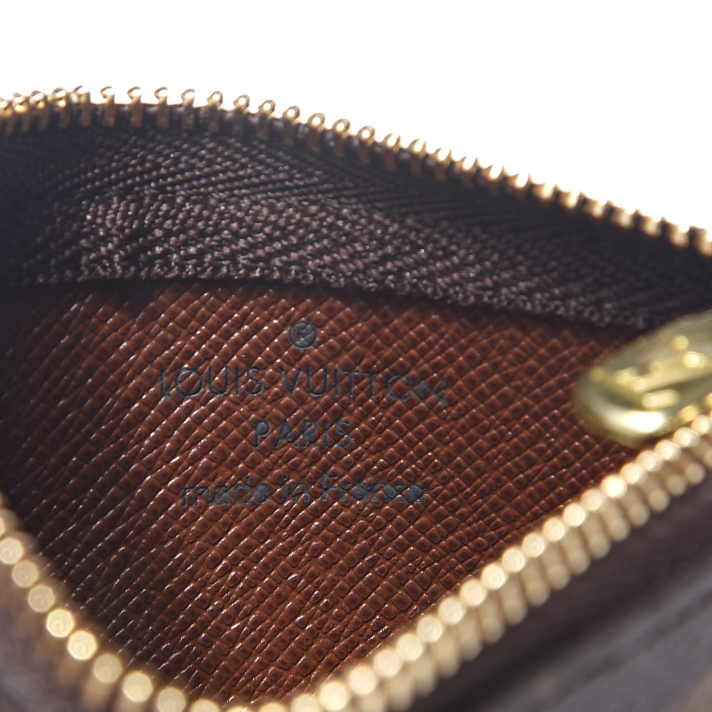 Monogram Key Pouch
