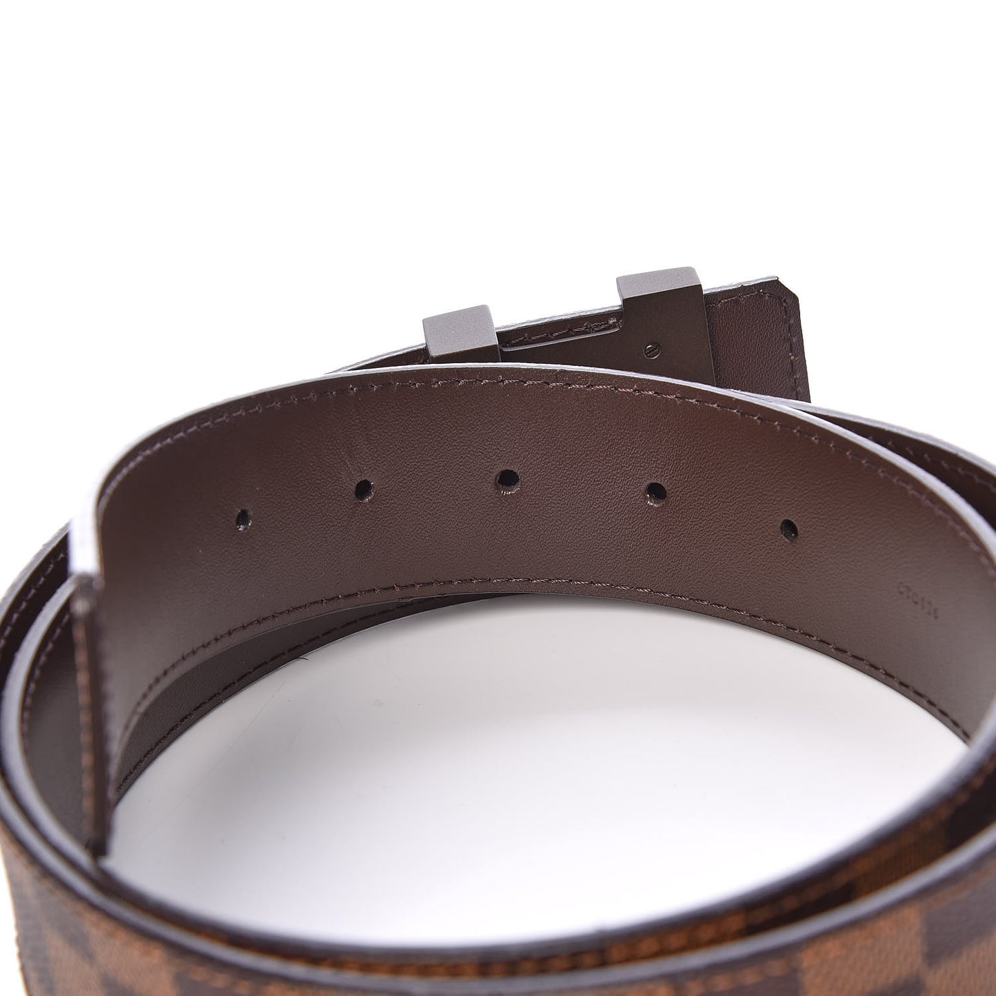 Damier Ebene 40mm LV Initiales Belt 100 40