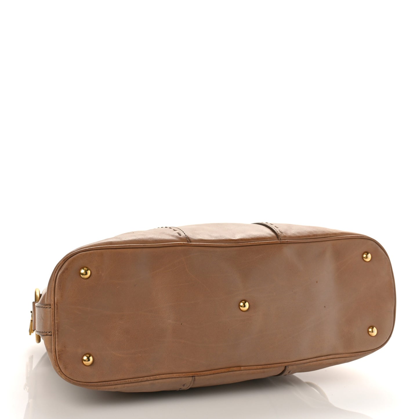 Calfskin Large Muse Brown