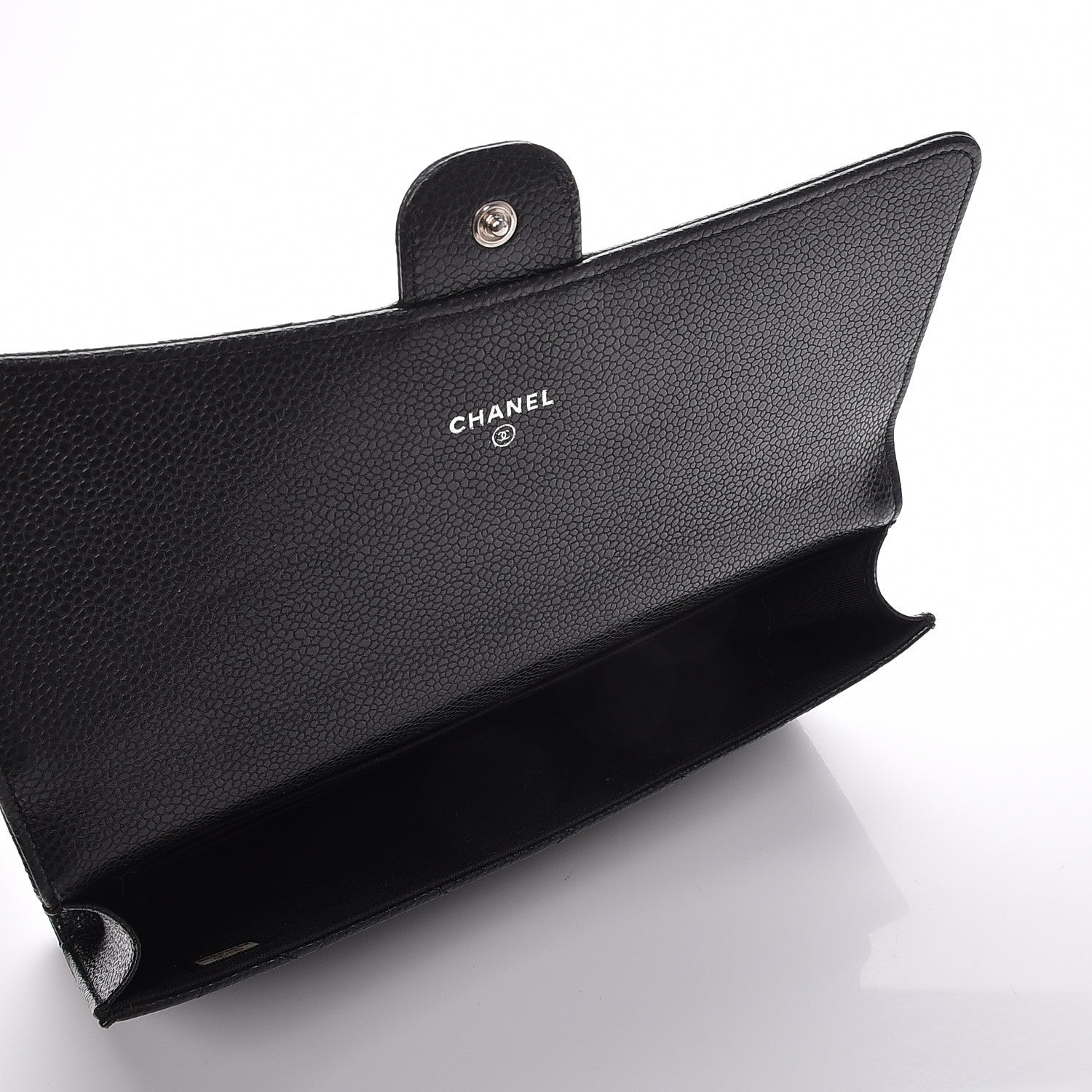 Chanel Caviar Quilted Travel Wallet Black 11 of 18