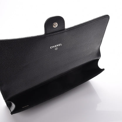 Chanel Caviar Quilted Travel Wallet Black 11 of 18