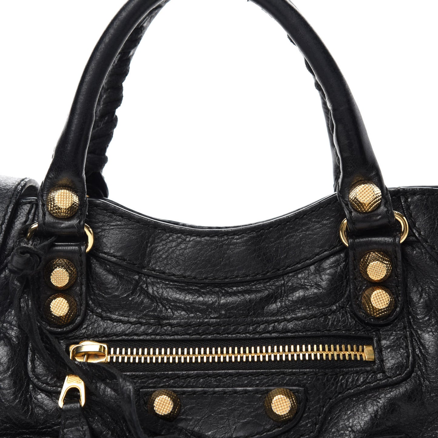 Agneau Giant 12 Gold Hardware Mini City Black