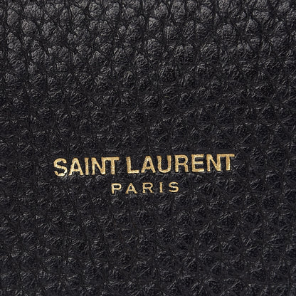 Saint Laurent Grained Calfskin Nano Sac De Jour Black 6 of 11