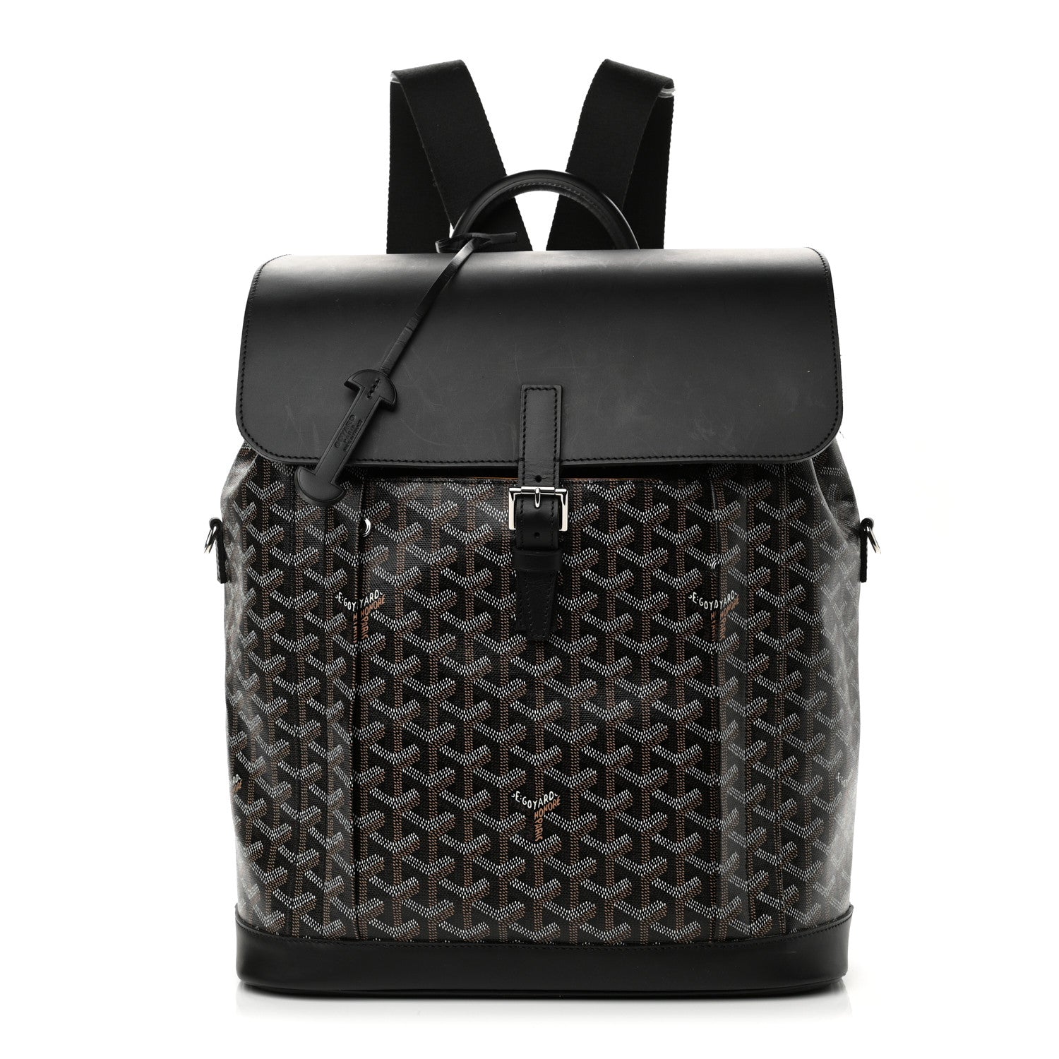 Goyard Goyardine Calfskin Alpin Backpack Black 1 of 11