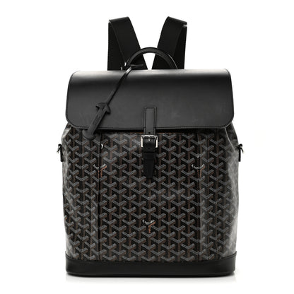 Goyard Goyardine Calfskin Alpin Backpack Black 1 of 11