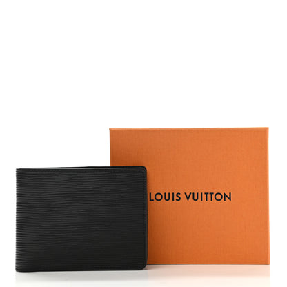 Louis Vuitton Epi Multiple Wallet Black 7 of 7