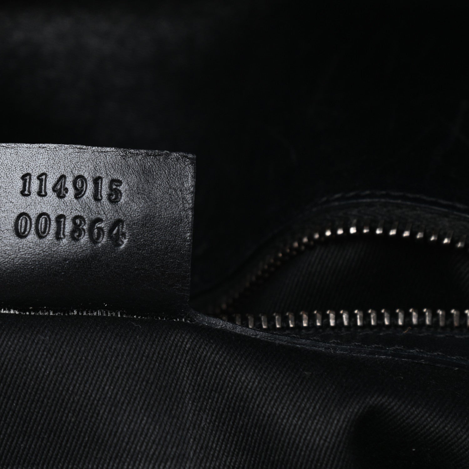 Gucci Monogram Horsebit Chain Flap Shoulder Bag Black 7 of 9