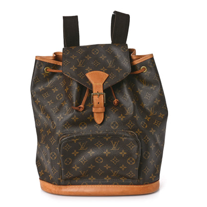 Louis Vuitton Monogram Montsouris GM Backpack 1 of 9
