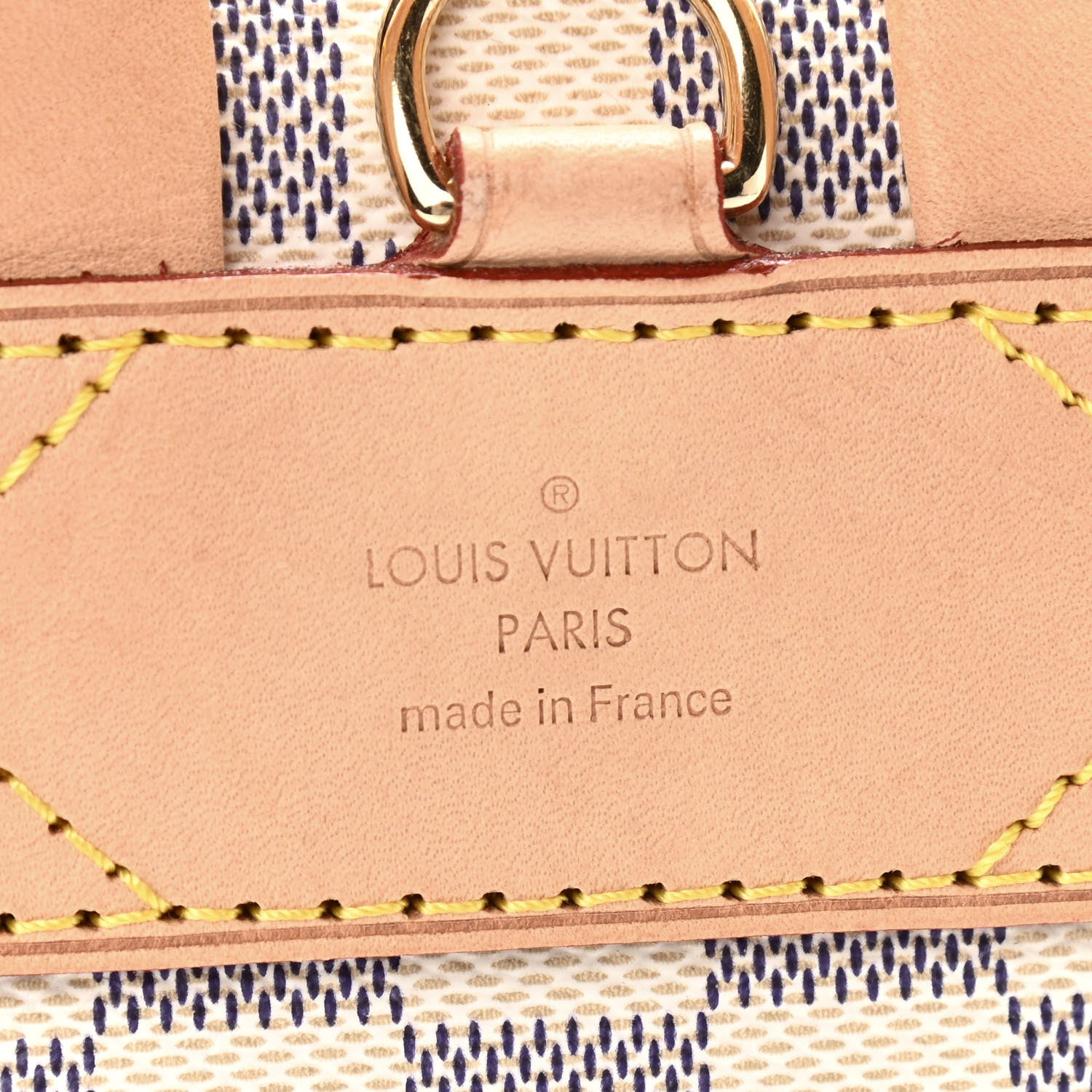 Louis Vuitton Damier Azur Sperone BB Backpack 6 of 18