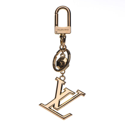 Louis Vuitton LV Facettes Bag Charm Key Holder Gold 1 of 6
