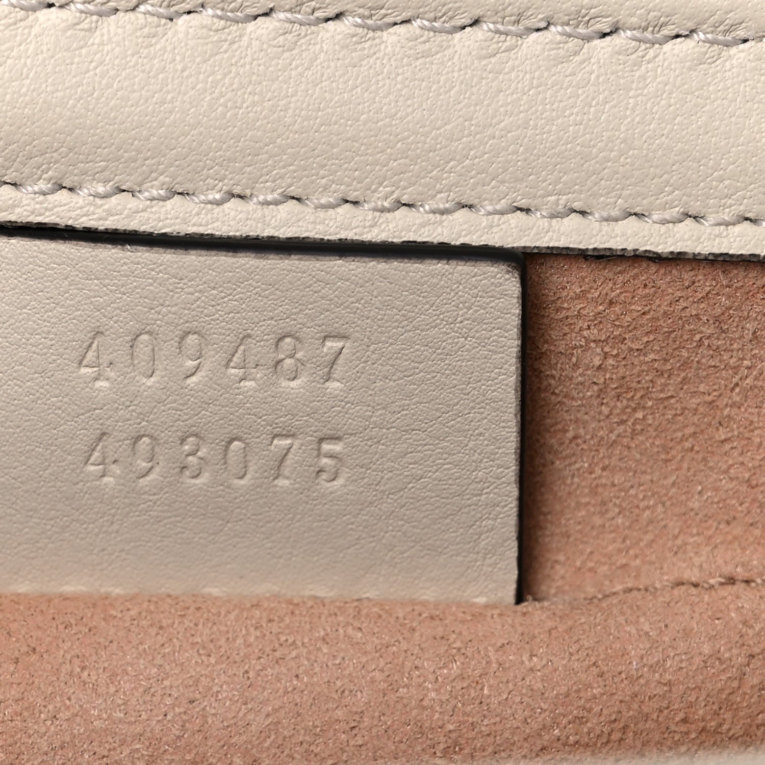 Gucci GG Supreme Monogram Calfskin Small Padlock Shoulder Bag Beige Mystic White Sun Oil 7 of 17
