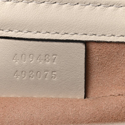 Gucci GG Supreme Monogram Calfskin Small Padlock Shoulder Bag Beige Mystic White Sun Oil 7 of 17