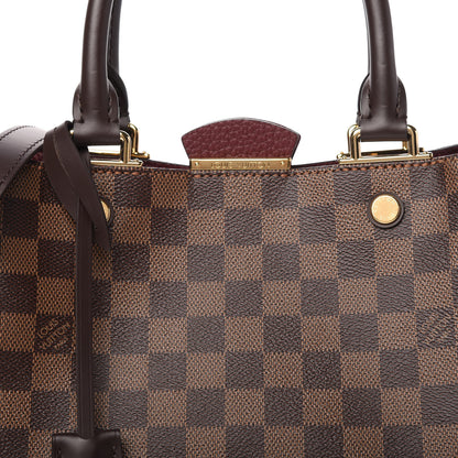 Louis Vuitton Damier Ebene Cuir Taurillon Brittany Bordeaux 8 of 8