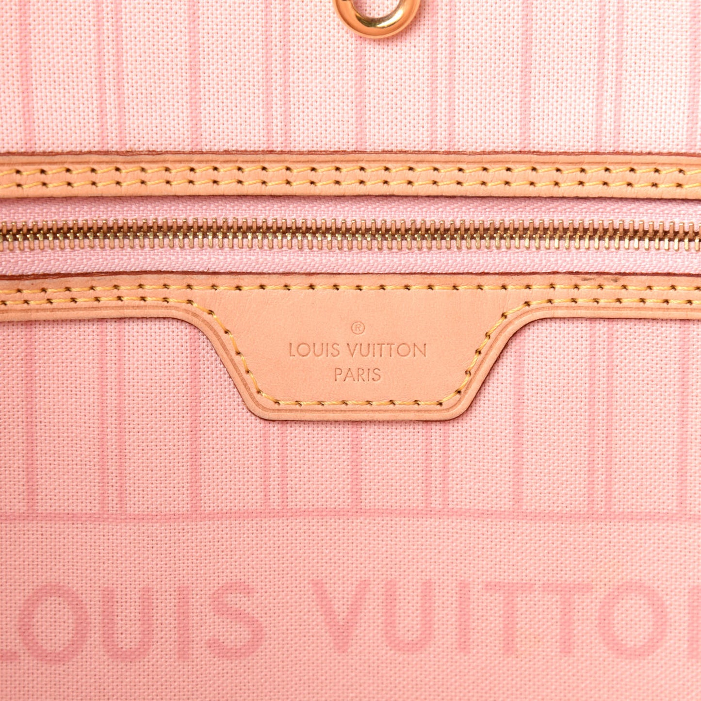 Damier Azur Neo Neverfull MM Rose Ballerine