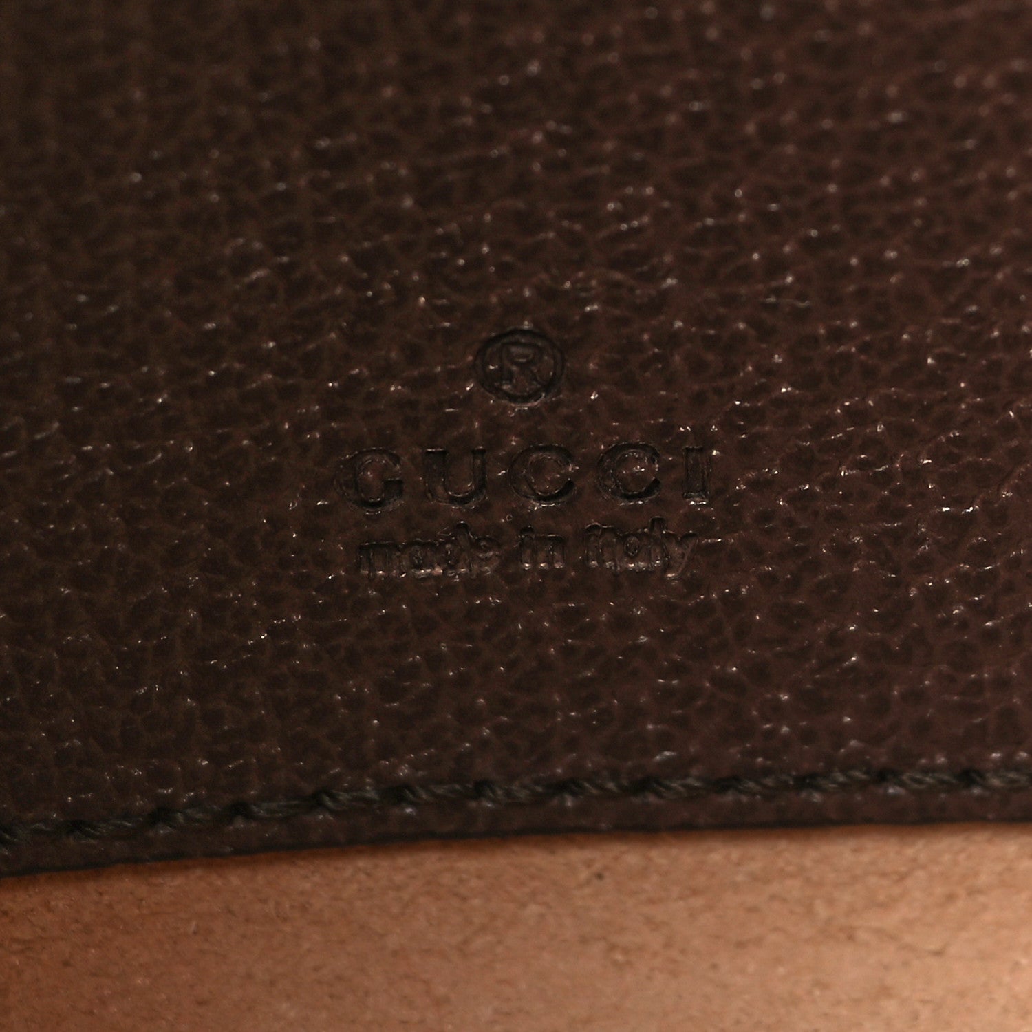Gucci Monogram Jumbo GG Textured Dollar Calfskin Web Mini Ophidia Half Moon Hobo Camel Ebony New Acero 6 of 9