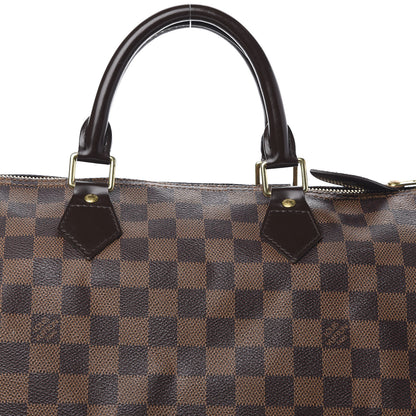 Louis Vuitton Damier Ebene Speedy 35 14 of 14