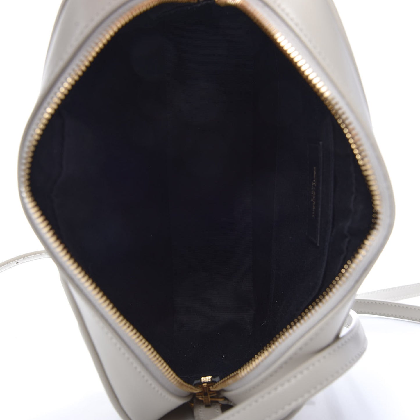 Calfskin Matelasse Monogram Lou Camera Bag Crema Soft