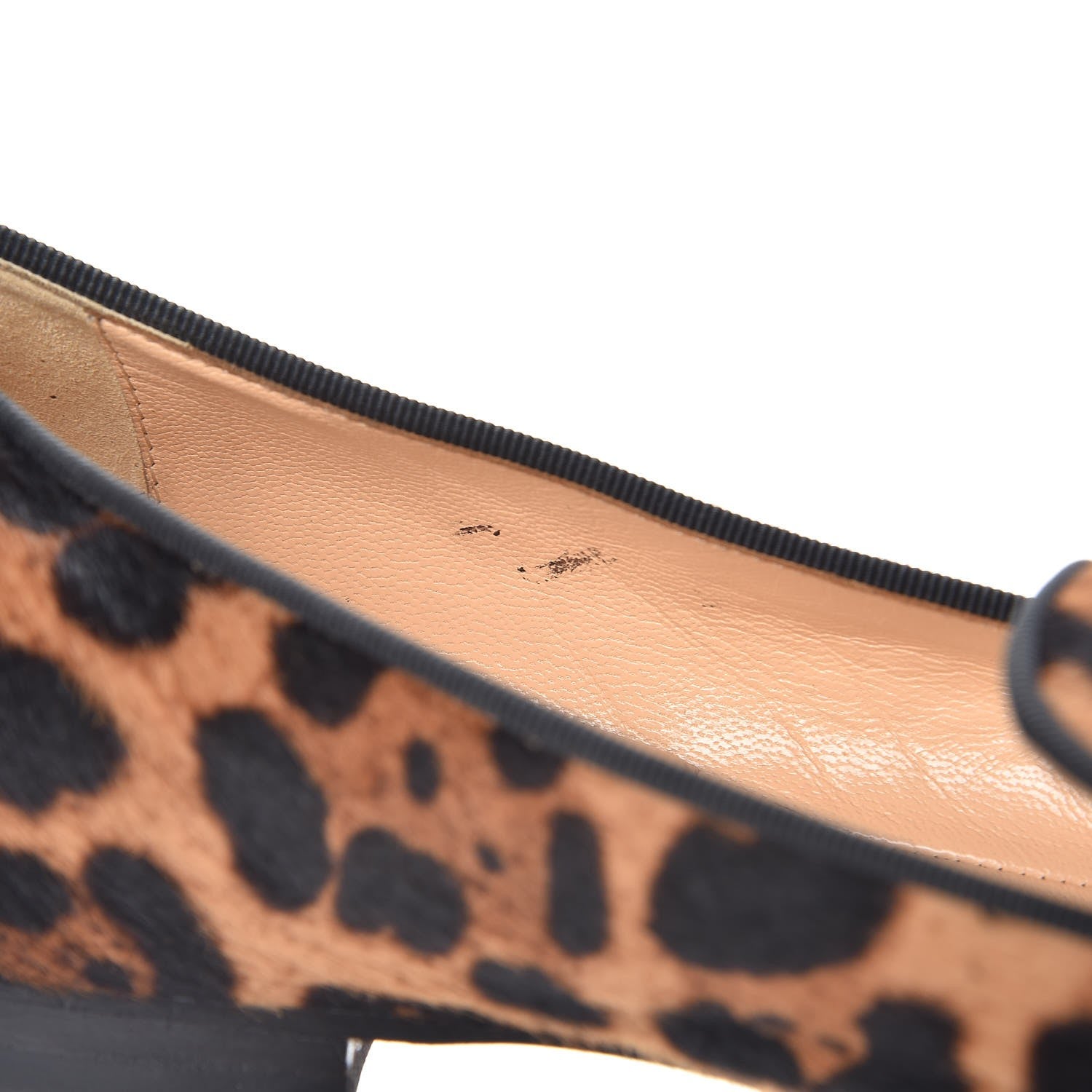 Christian Louboutin Pony Hair Leopard Print Sakouette Loafers Flats 40.5 11 of 14