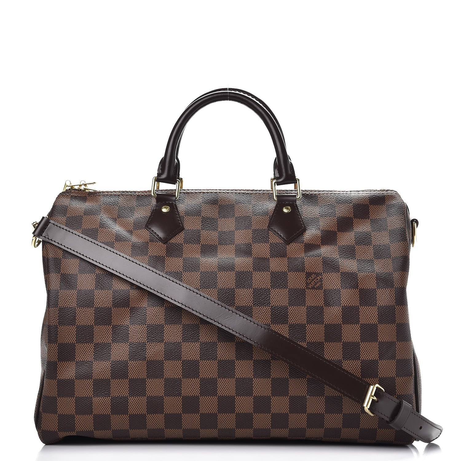 Louis Vuitton Damier Ebene Speedy Bandouliere 35 1 of 9
