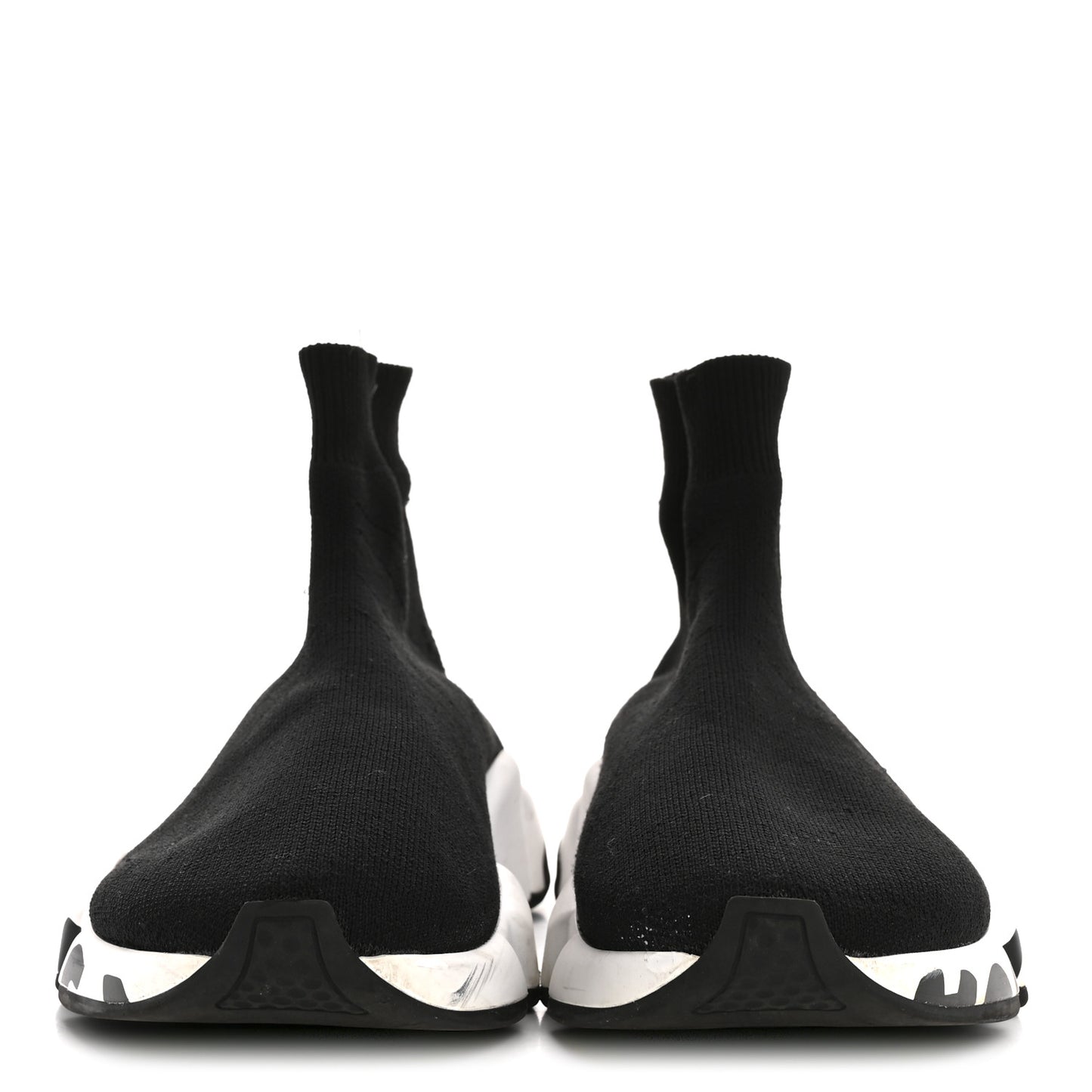Neoprene Knit Womens Speed Graffiti Sneakers 38 Black White