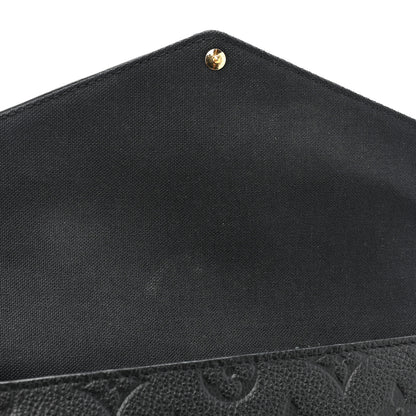 Louis Vuitton Empreinte Pochette Felicie Chain Wallet Black 11 of 11