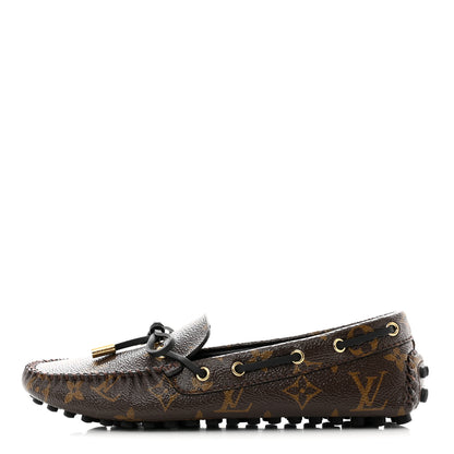 Louis Vuitton Patent Monogram Gloria Loafers 36 1 of 8