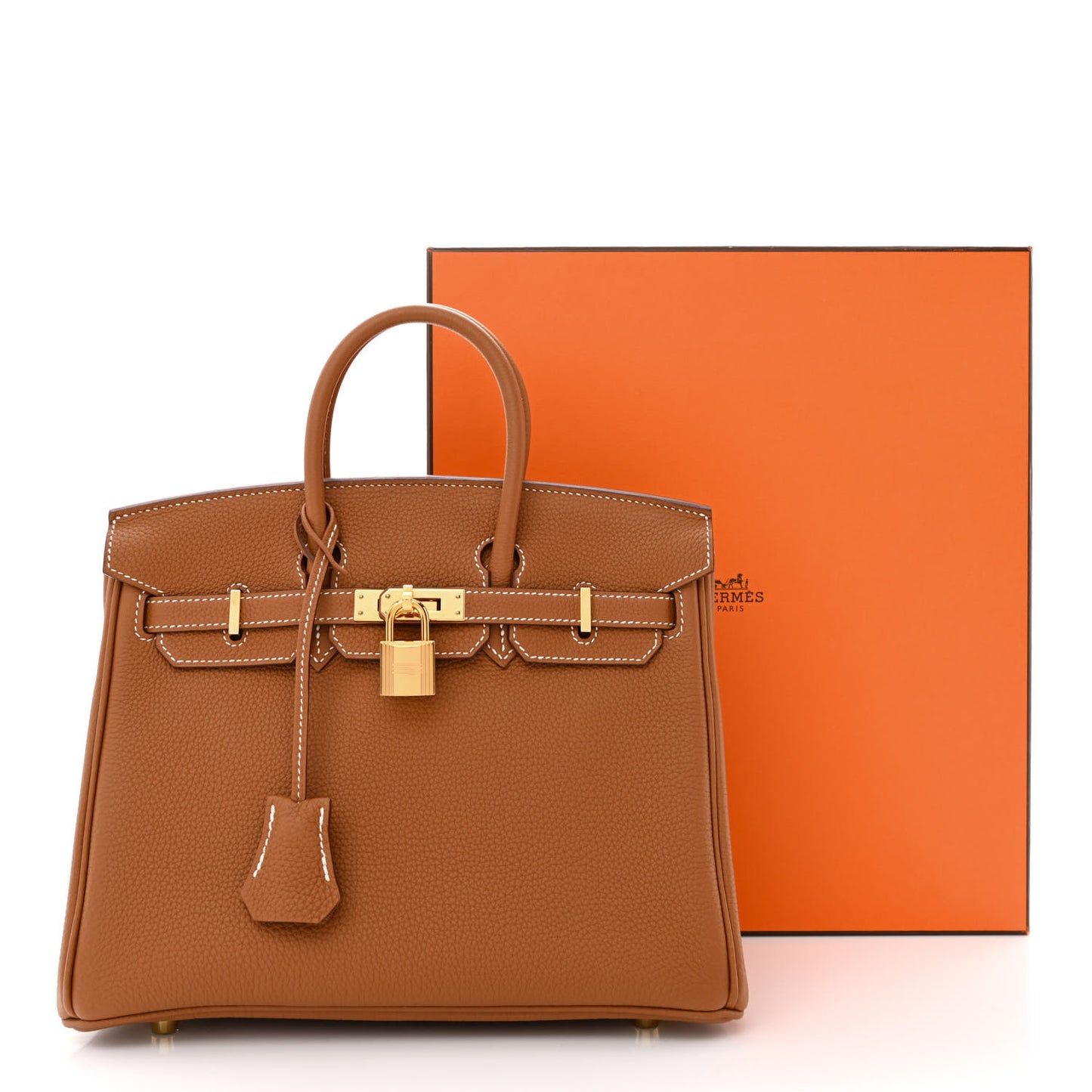 Togo Birkin 25 Gold