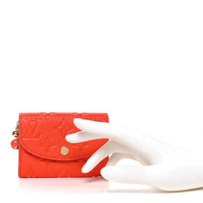 Louis Vuitton Empreinte Rosalie Coin Purse Blood Orange 2 of 6