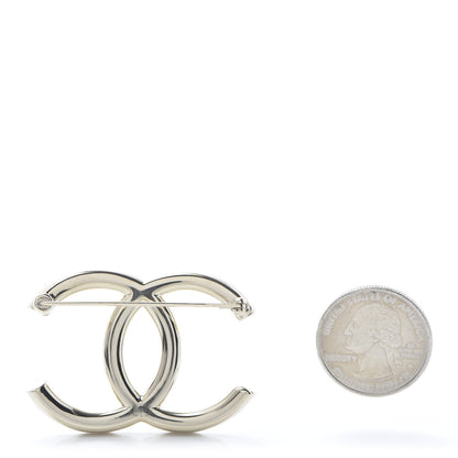 Chanel Baguette Crystal High Society CC Brooch Gold 3 of 5