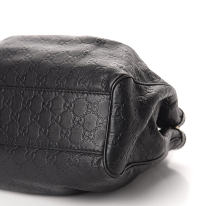 Gucci Guccissima Medium Sukey Tote Black 7 of 14