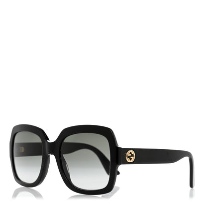 Gucci Acetate Square Frame Sunglasses GG0036S Black 1 of 8