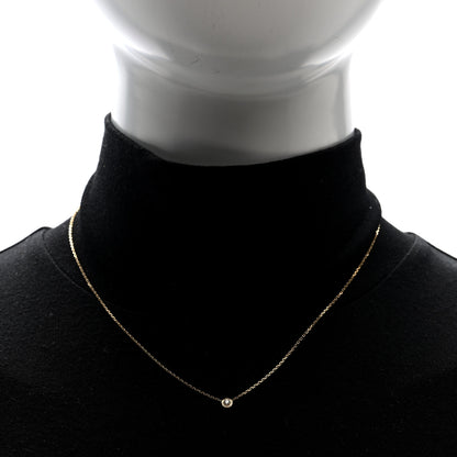 Cartier 18K Yellow Gold Diamond XS D'Amour Pendant Necklace 2 of 5
