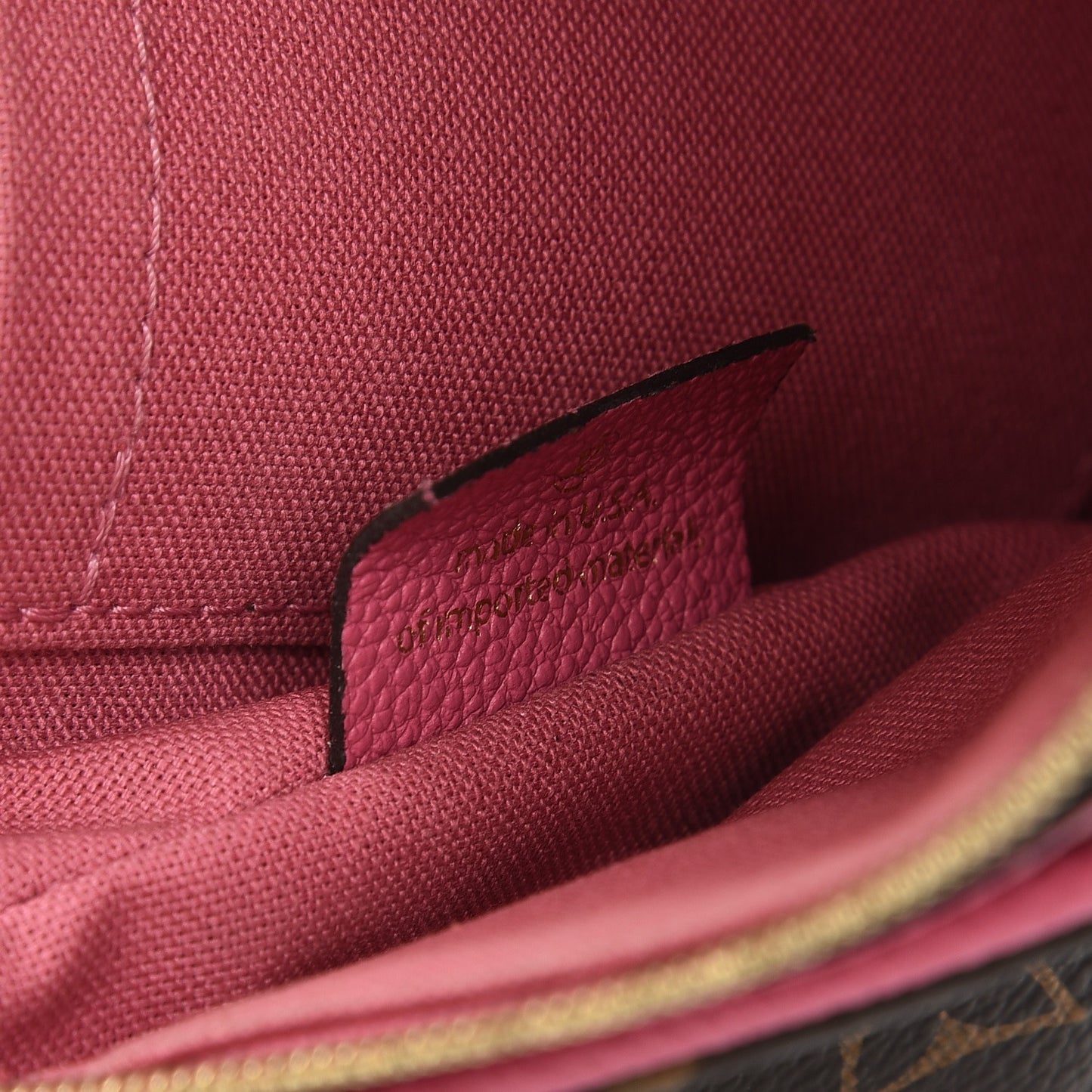 Monogram Pallas Clutch Rose Fizzy