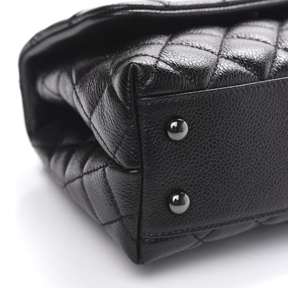 Chanel Caviar Quilted Mini Coco Handle Flap So Black 7 of 10