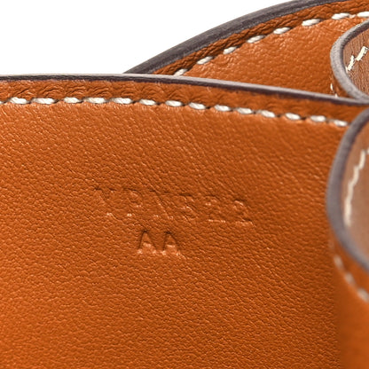 Hermes Veau Butler Constance 18 Natural Sable 7 of 11