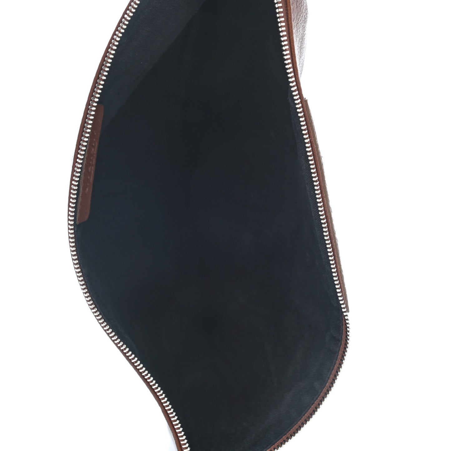 Sugar Goatskin Large Antigona Pouch Brown