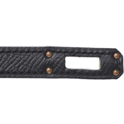 Hermes Epsom Kelly Sellier 25 Black 14 of 34