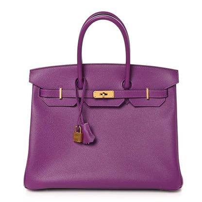Hermes Epsom Birkin 35 Anemone 1 of 14