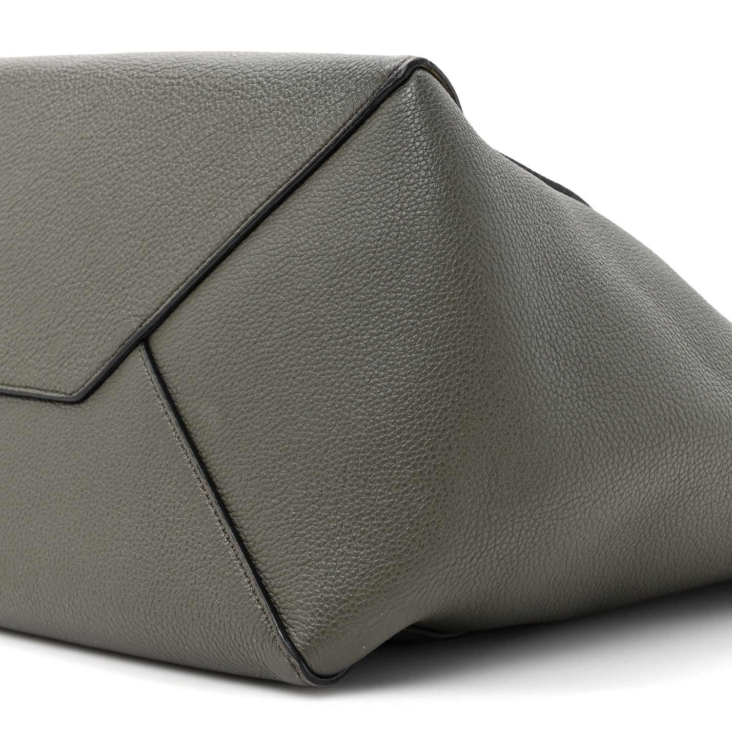 Celine Soft Grained Calfskin Small Belt Cabas Phantom Taupe 8 of 18