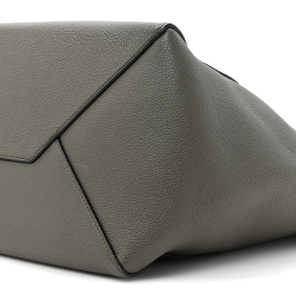 Celine Soft Grained Calfskin Small Belt Cabas Phantom Taupe 8 of 18