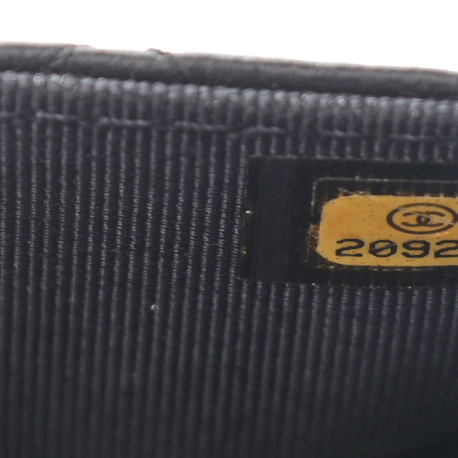 Chanel Aged Calfskin Quilted Lucky Charms 2.55 Reissue Wallet On Chain WOC Black 7 of 11