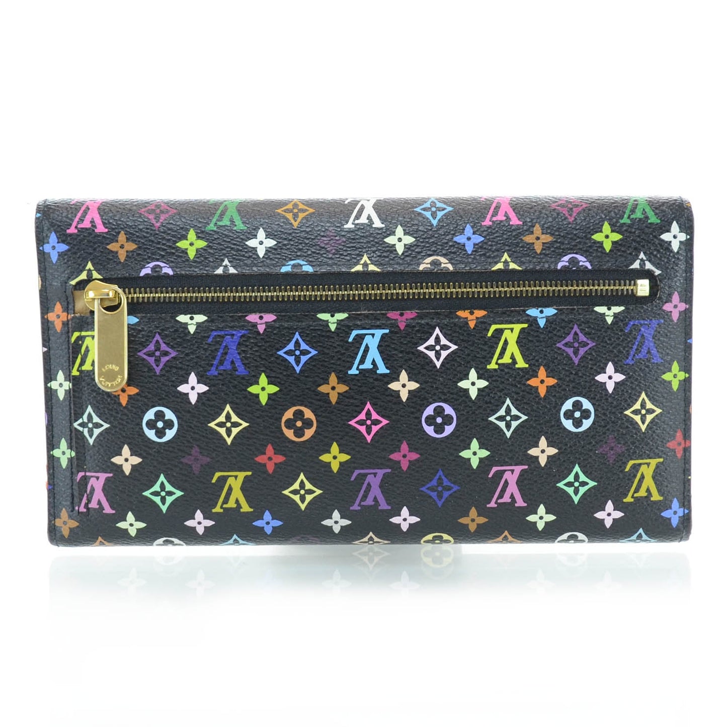 Monogram Multicolor Eugenie Wallet Black