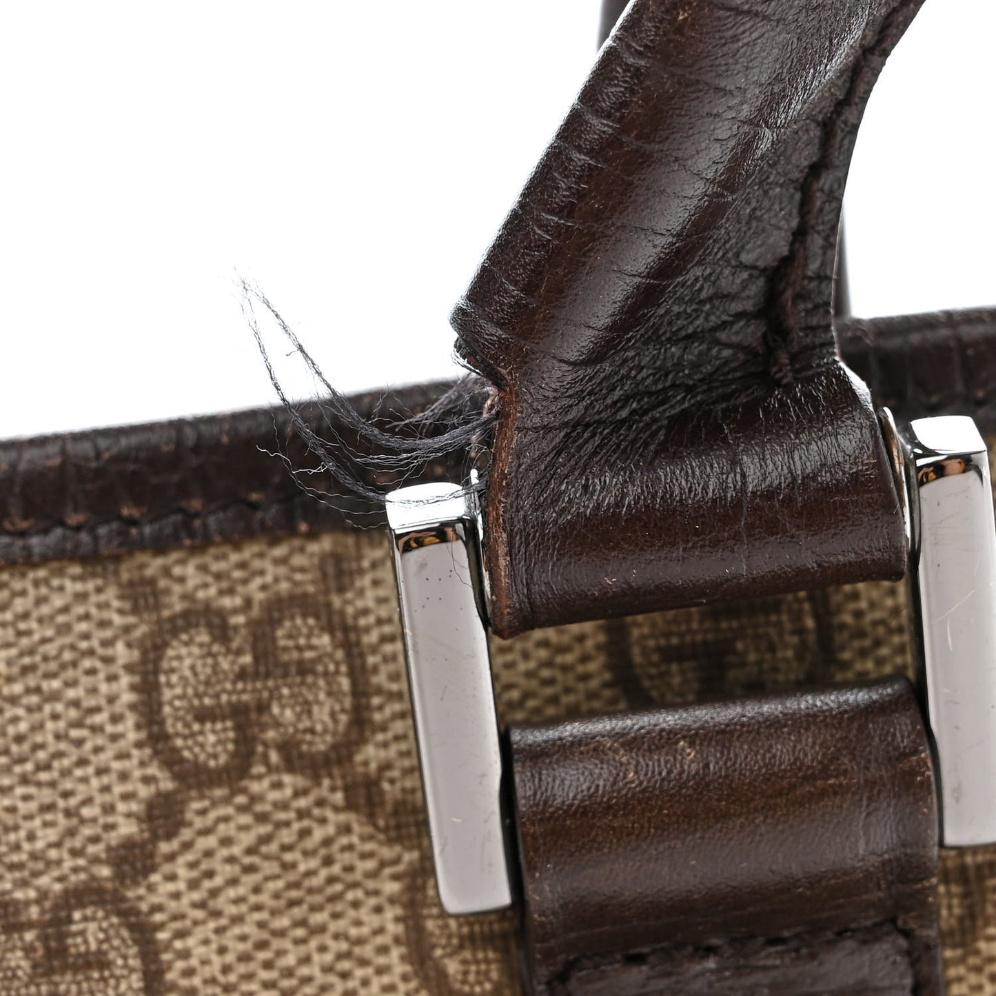 GG Plus Monogram Medium Joy Tote Dark Brown