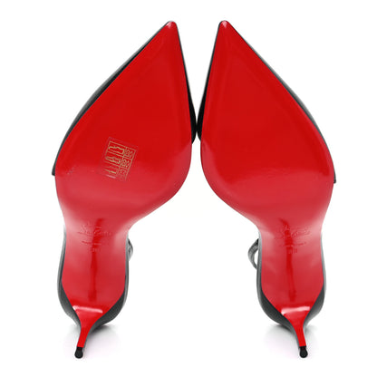 Christian Louboutin Calf Zarli PVC Optisexy 70 Pumps 38 Black 6 of 8