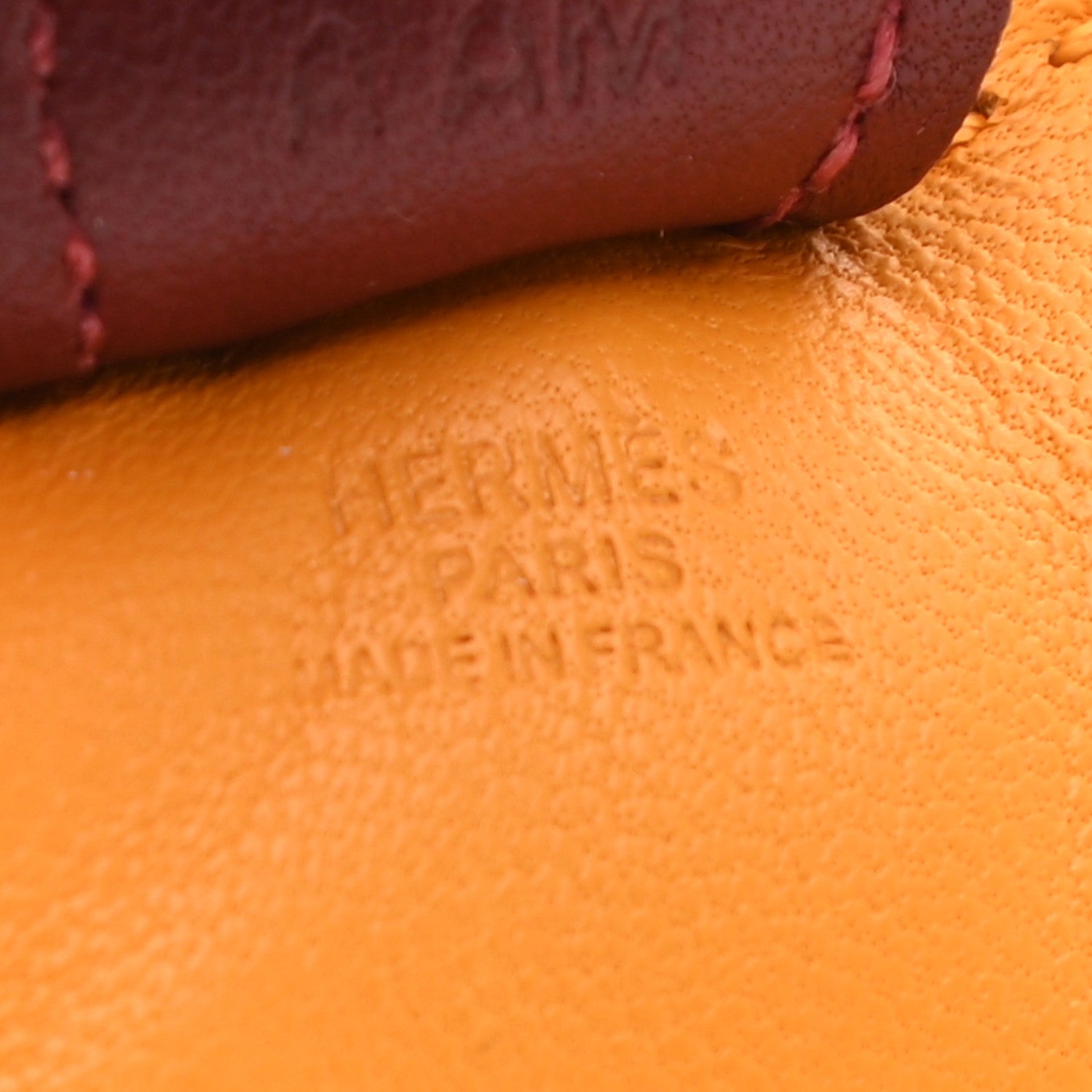 Hermes Milo Lambskin Grigri Rodeo Horse Bag Charm PM Jaune D'Or Bleu Zanzibar Rouge H 3 of 5
