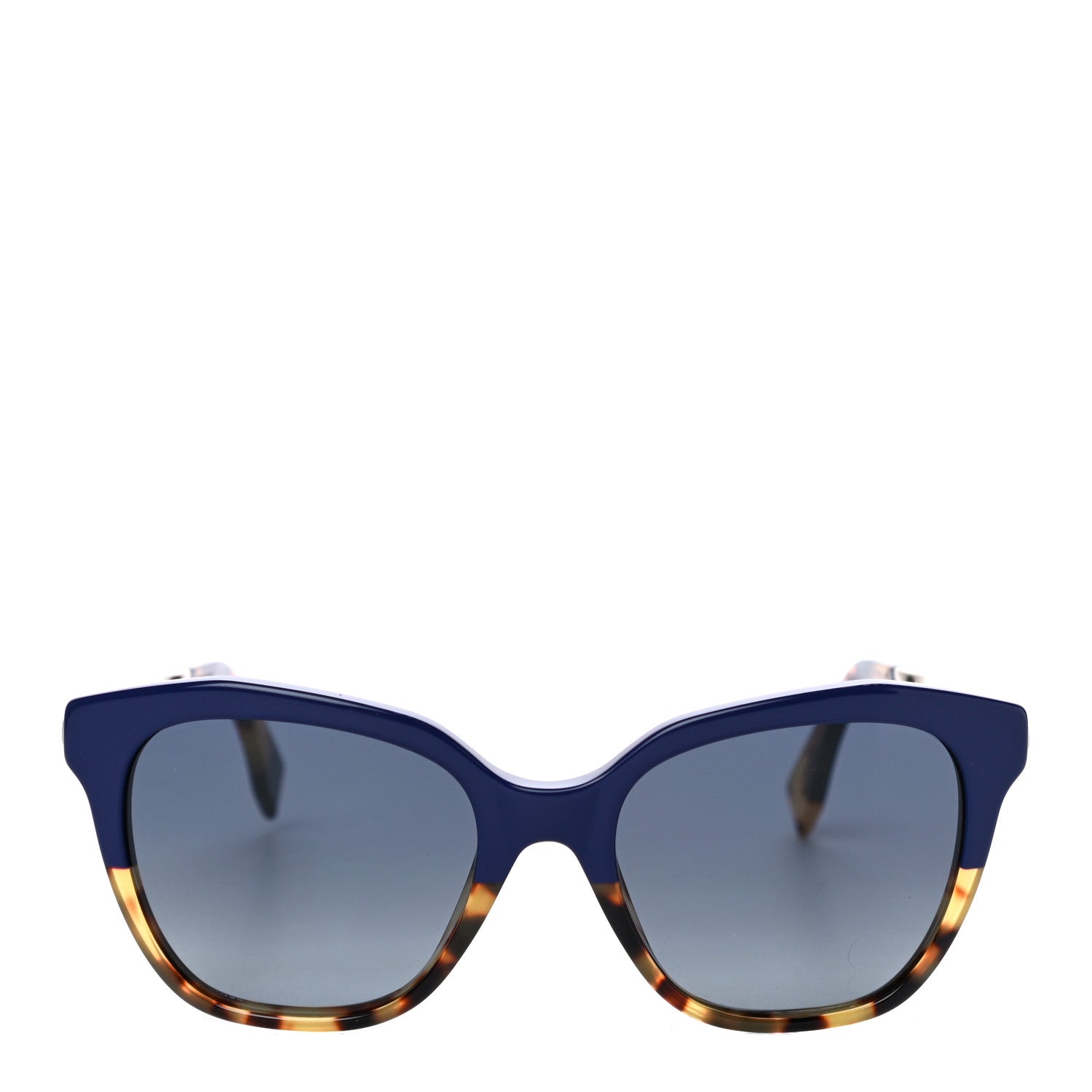 Fendi Acetate Cat Eye Sunglasses FF 0089/S Tortoise Blue 4 of 7