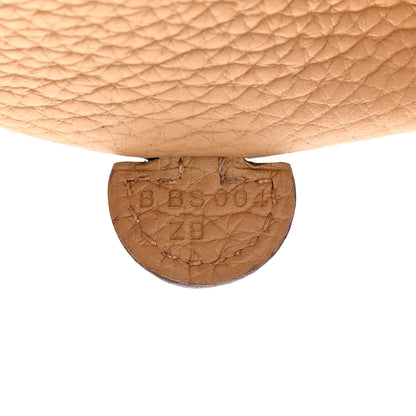 Hermes Taurillon Clemence Evelyne TPM Biscuit 7 of 11