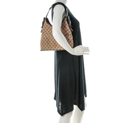 Gucci Monogram Small Hobo Dark Brown 2 of 8