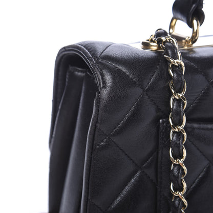 Chanel Lambskin Quilted Medium Trendy CC Flap Dual Handle Bag Black 14 of 20
