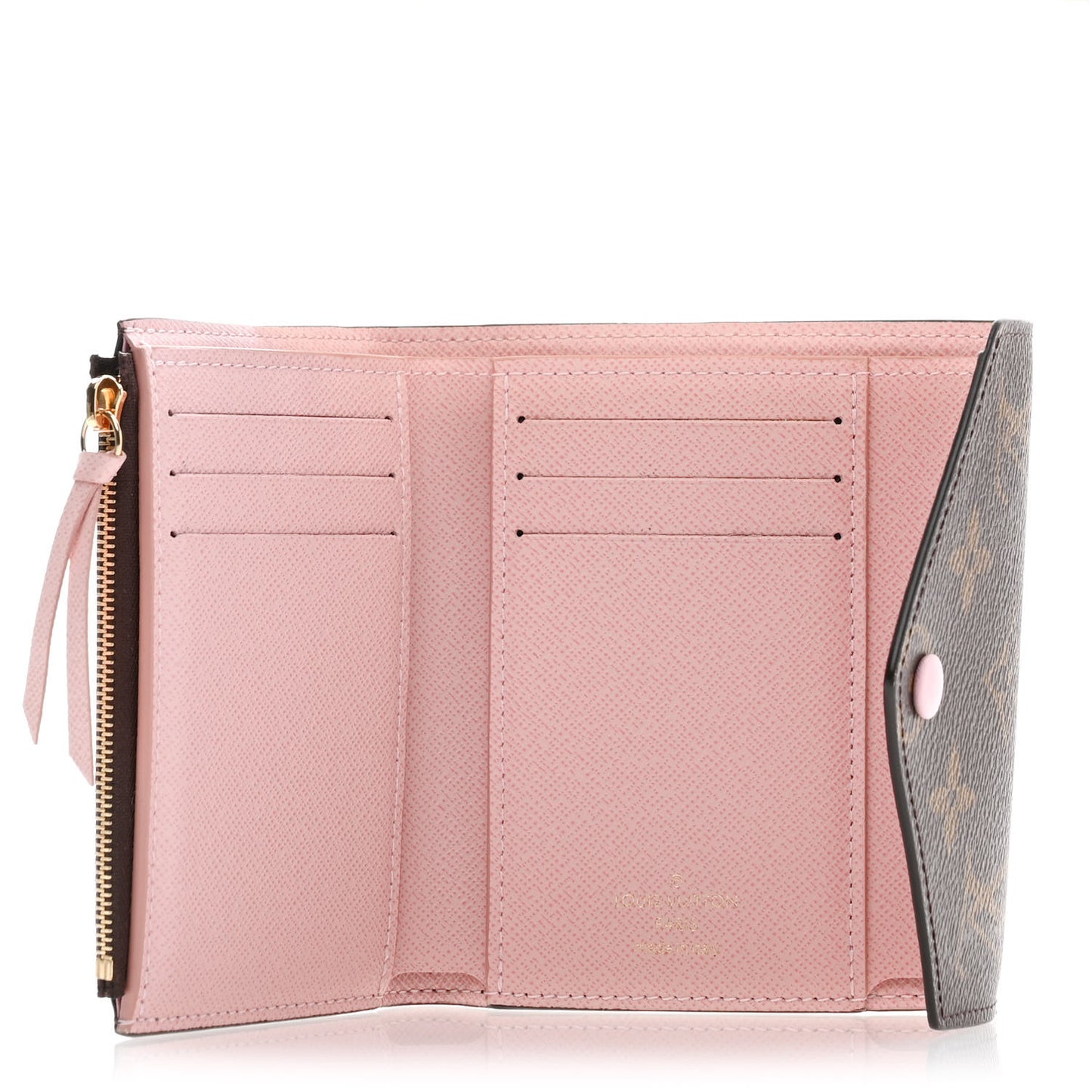 Monogram Victorine Wallet Rose Ballerine